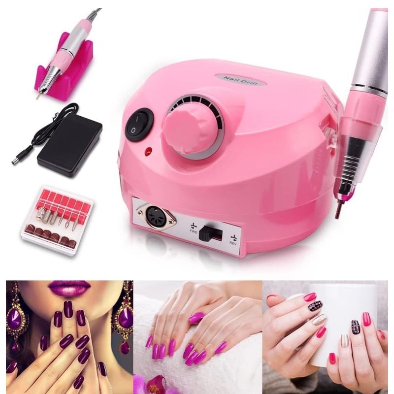 GENERICO - Maquina Torno Uñas Manicure Y Pedicure Pulidor