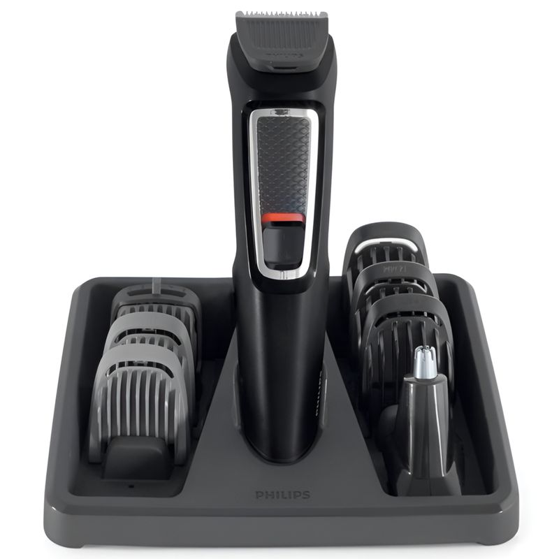 PHILIPS - Kit de Cuidado personal Barba y Cabello Philips MG3731  Negro