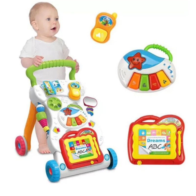 GENERICO - Caminadora Andador Didactica Musical Para Bebe