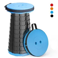 Taburete Silla Plegable Retractil Portatil