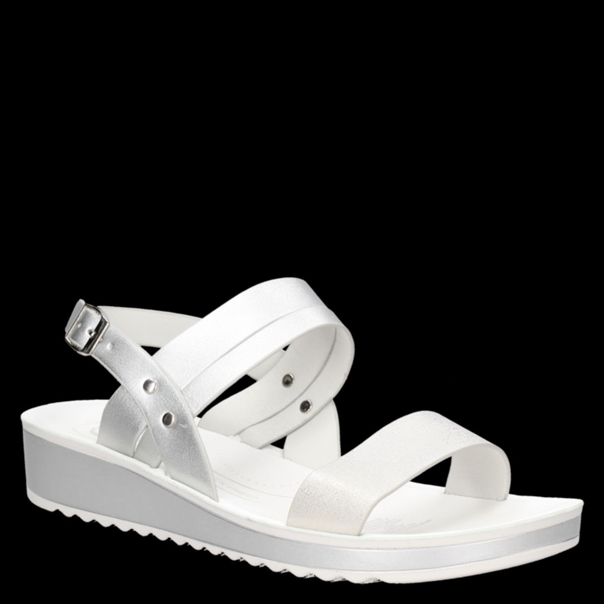 DAKOTA - Sandalia Casual Plateado Dakota