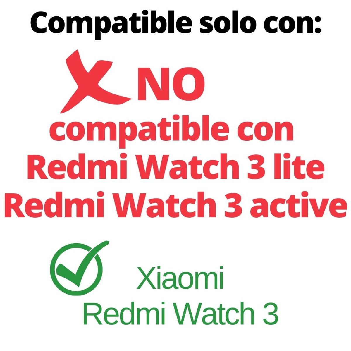 GENERICO - Correa Para Xiaomi Redmi Watch 3