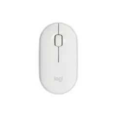 LOGITECH - Pebble M350 Wireless Mouse Bluetooth - Blanco