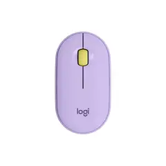 LOGITECH - Pebble M350 Wireless Mouse Bluetooth - Púrpura