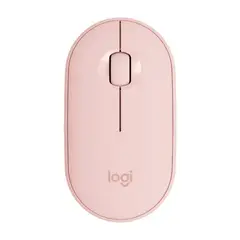 LOGITECH - Pebble M350 Wireless Mouse Bluetooth - Rosa