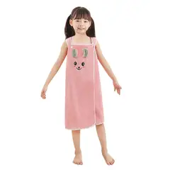 EVERSO - Pack 5 Toalla De Baño Conejo,toalla Dibujos Animados Secado Rapido