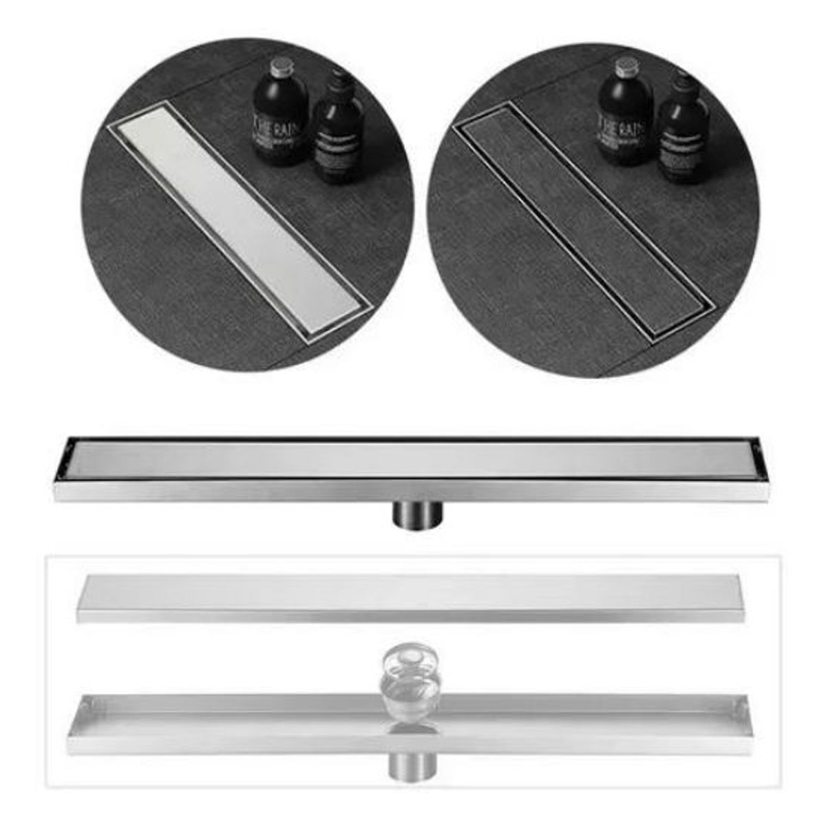 KUANGYE - Baño Piso Drenaje De Ducha Coladera Anti-olor Y Obstrucción