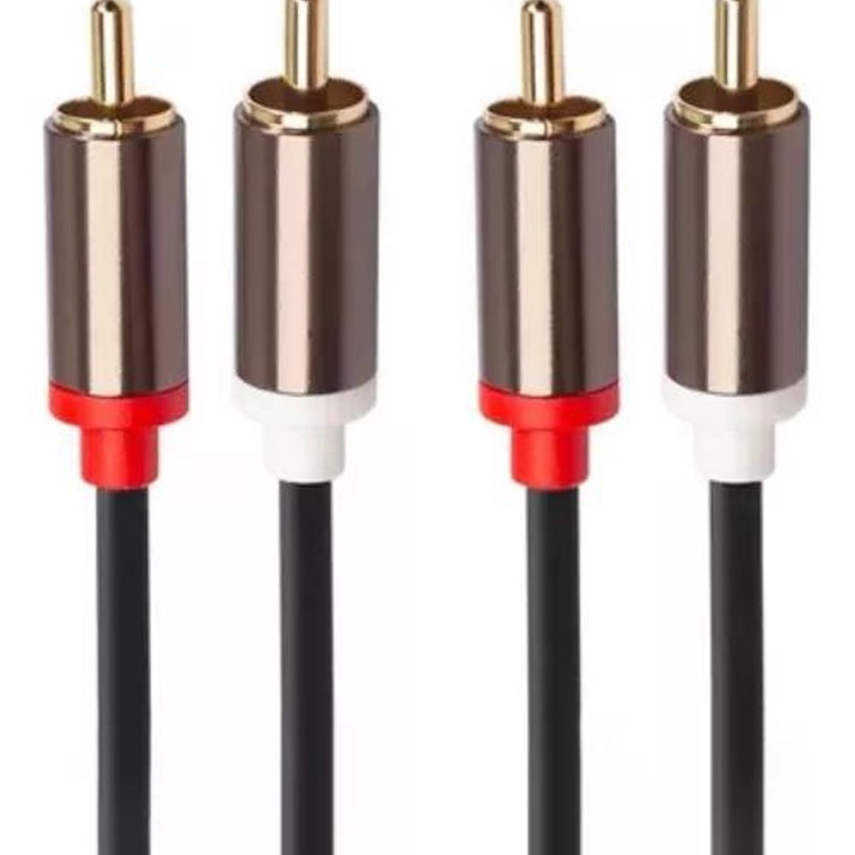 KUANGYE - Cable Rca A Rca Estéreo De 1 Metro Calidad Y Resistencia