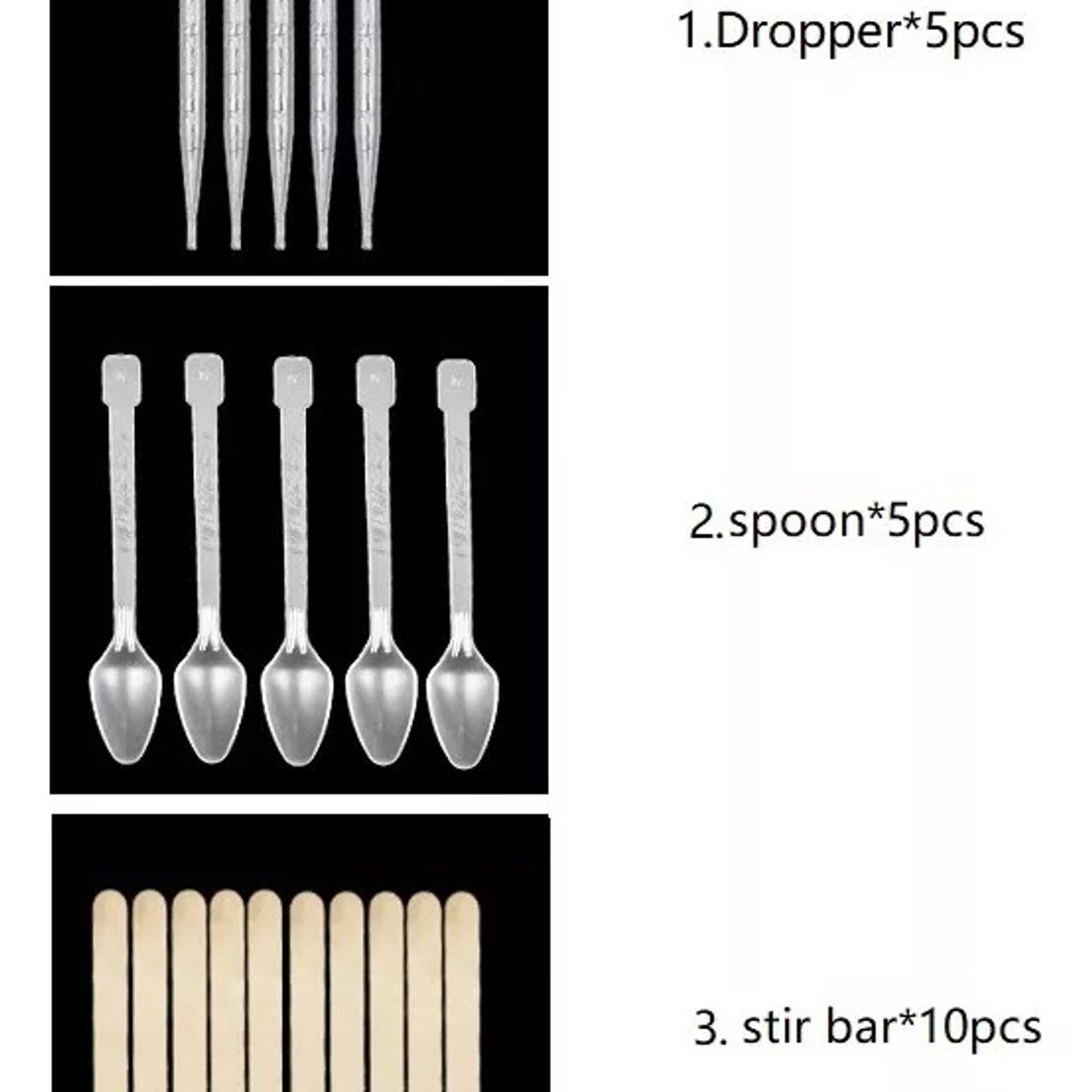GENERICO - Resina Epóxica Cristal Kit Iniciación 57pcs 1.1 408ml.