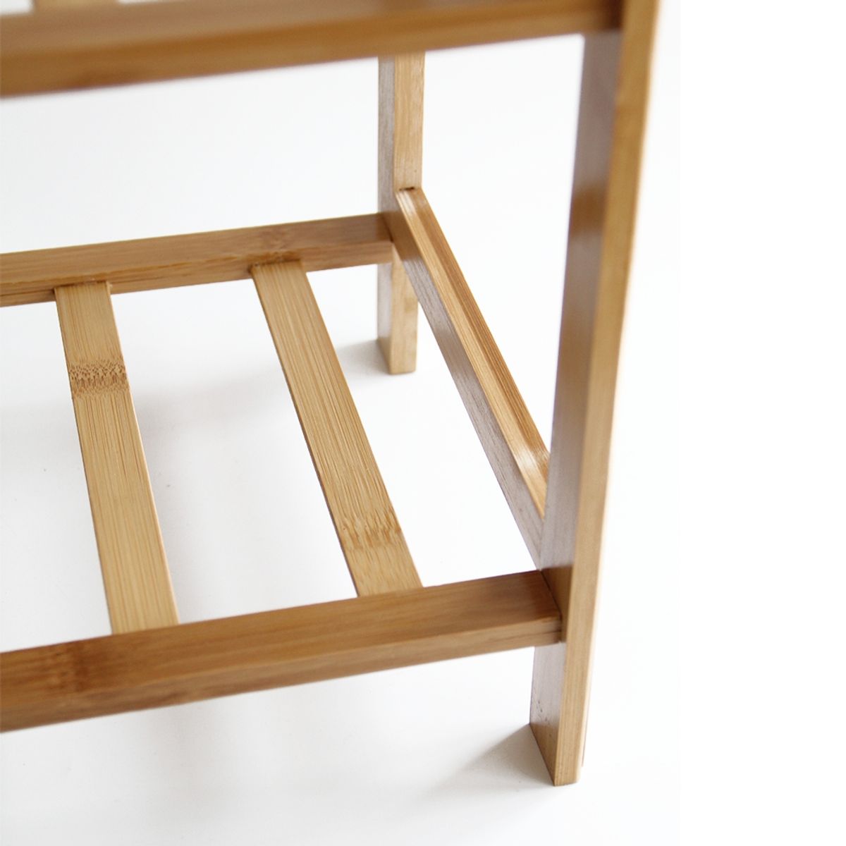 NEWTREE - Zapatera de Madera 5 Niveles Plegable 69x25x45cm