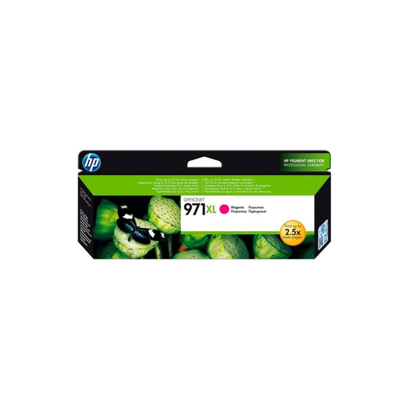 HP - Cartucho de Tinta HP 971XL 6600 páginas Magenta HP