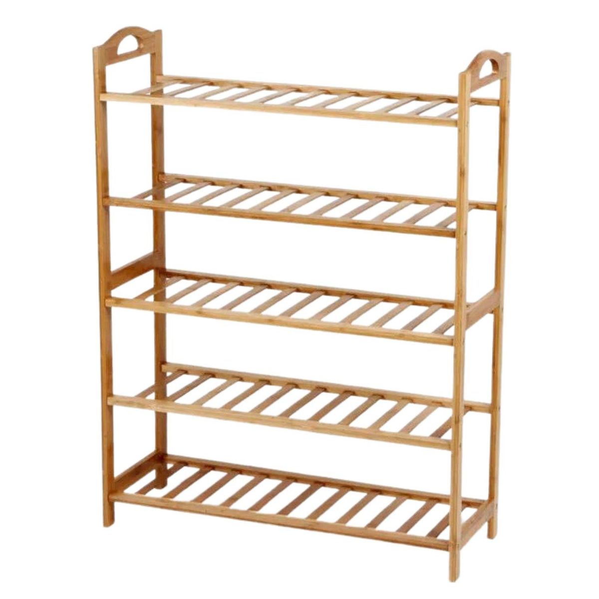 SOHOGAR - Estante organizador 5 niveles de bambú