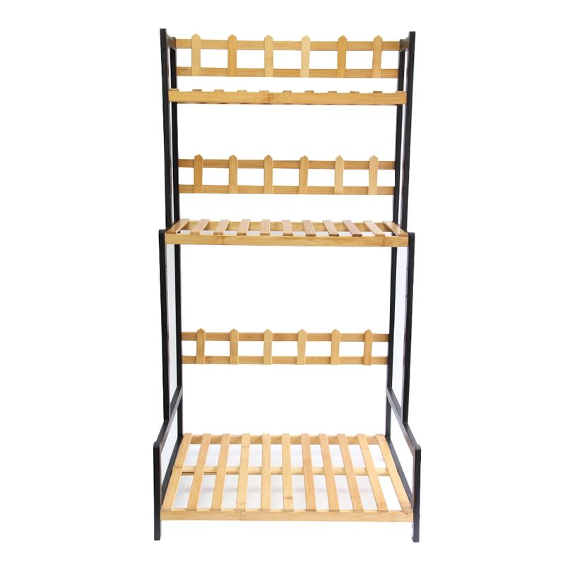 NEWTREE - Mueble Estante Repisa Organizador para Plantas de Madera 50x40x100cm