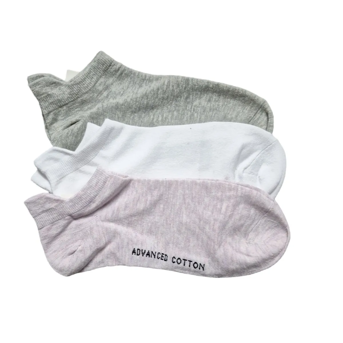 GARSIL - Calcetas Cortas Para Mujer Calcetines Tobillera De Algodon - Docena