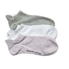 GARSIL - Calcetas Cortas Para Mujer Calcetines Tobillera De Algodon - Docena