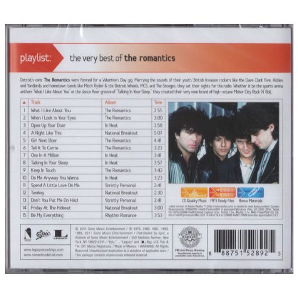 HITWAY MUSIC - ROMANTICS - PLAYLIST: VERY BEST OF ROMANTICS - CD HITWAY MUSIC