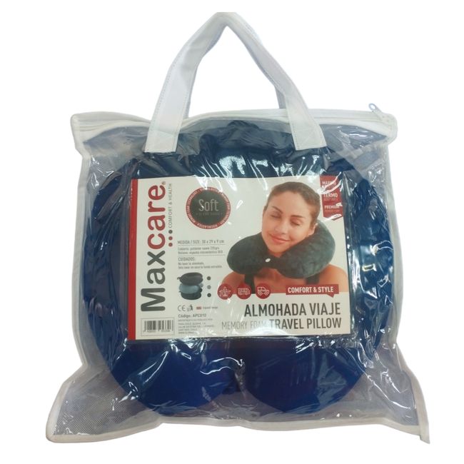 MAXCARE - Almohada de Viaje para Cuello Maxcare