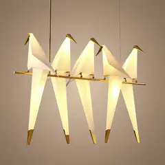 GENERICO - LÁMPARA COLGANTE 5 ORIGAMI