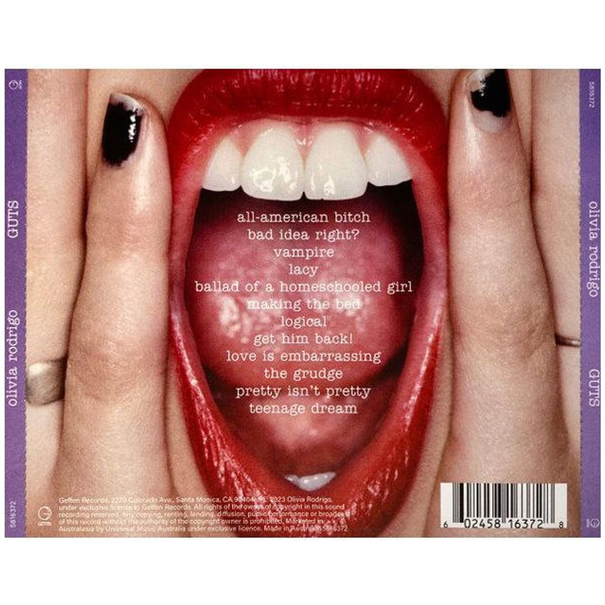 HITWAY MUSIC - OLIVIA RODRIGO - GUTS - CD HITWAY MUSIC