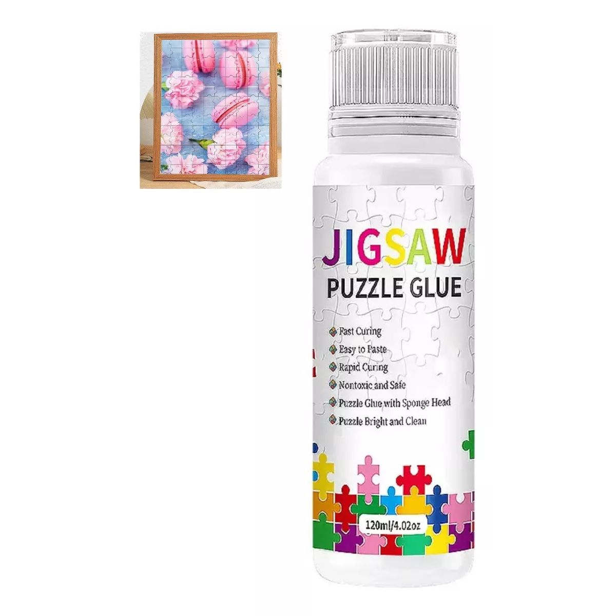 GENERICO - Pegamento Para Puzzles Y Conservador Rompecabezas Filtro Uv