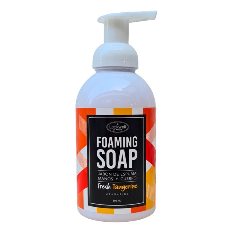 LA PREPIE - JABON ESPUMA MANOS Y CUERPO FRESH TANGERINE 500ML
