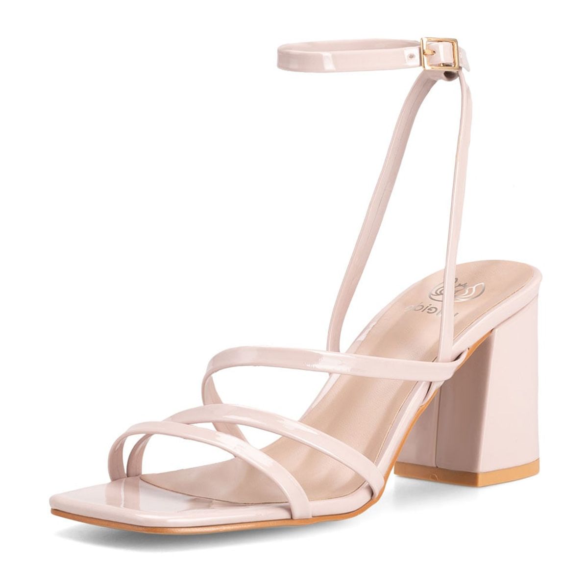 WEIDE - Sandalia Taco Beige Fiesta QIU299 Weide