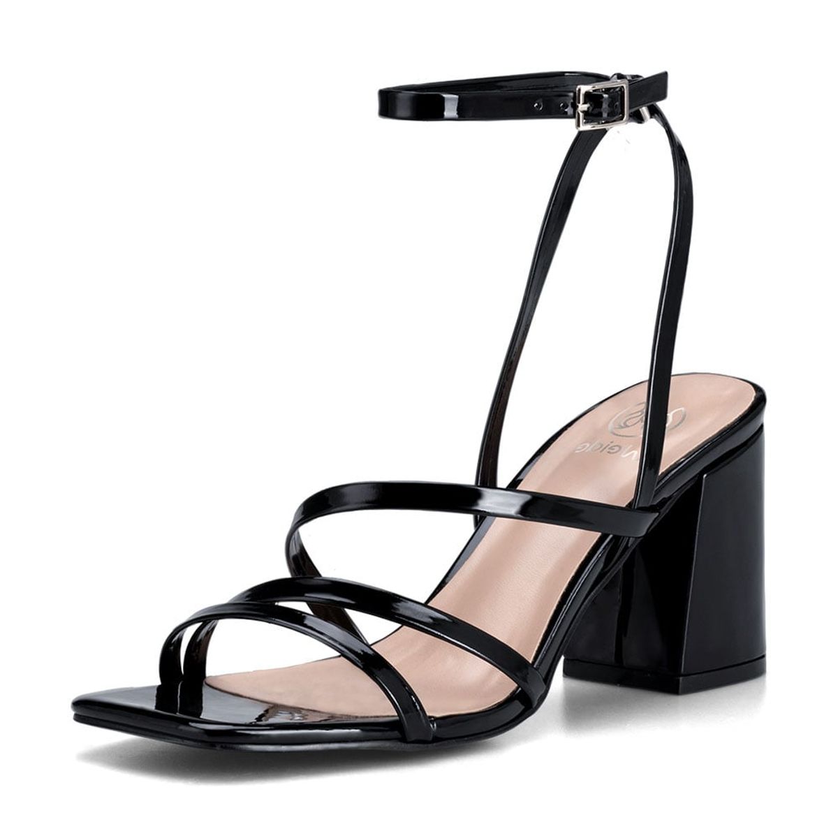 WEIDE - Sandalia Taco Negro Fiesta QIU299 Weide