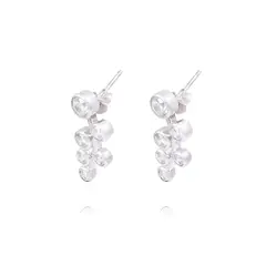 JB JOYAS BARON - Aros de Plata Esterlina 925 Seis Círculos