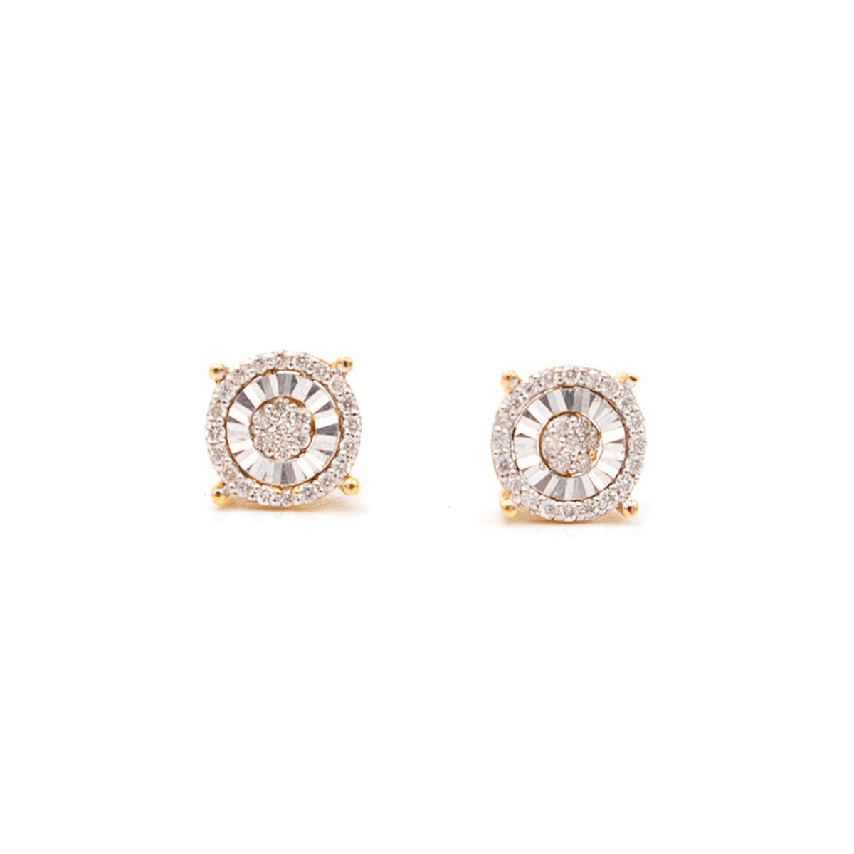 JB JOYAS BARON - Aros de Oro 18kt Diamantes 162 pts