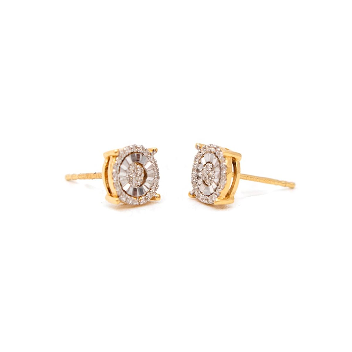 JB JOYAS BARON - Aros de Oro 18kt Diamantes 162 pts