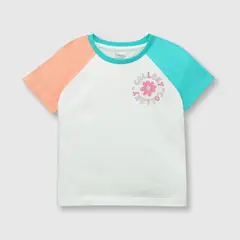 COLLOKY - Polera de bebé niña bloques salmon (3 a 36 meses) 36 meses