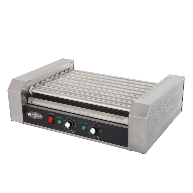 PROCHEF - Roller Calentador Hot Dogs 9 Rodillos ProChef