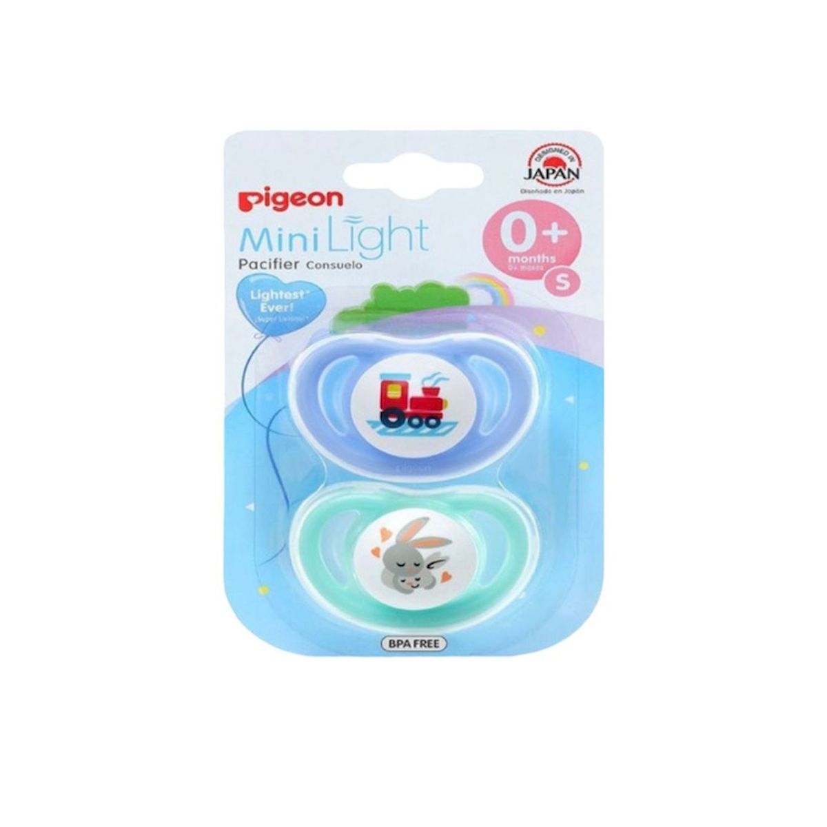 PIGEON - Chupete de entretención 0-6m x2 Pigeon niño