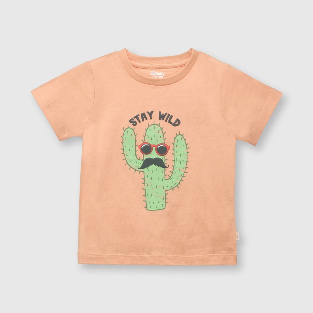 COLLOKY - Polera de bebé niño cactus pomelo (3 a 36 meses) 24 meses