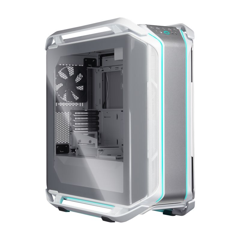 COOLER MASTER - Gabinete Gamer Cooler Master Cosmos C700M White Edition