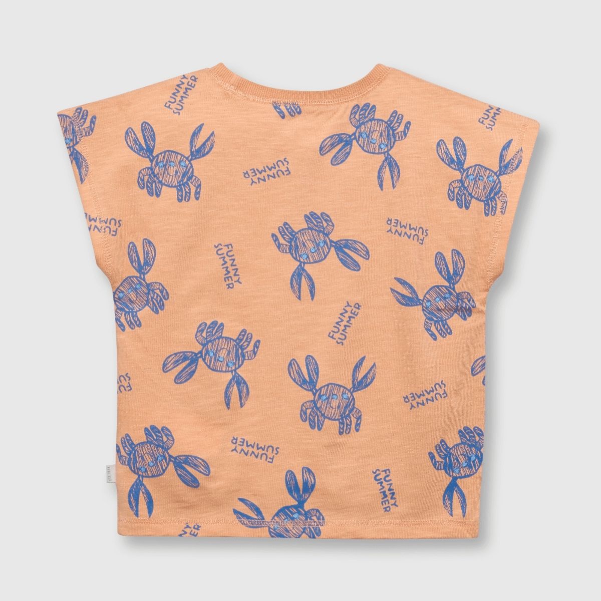 COLLOKY - Polera de bebé niño jaibas salmon (3 a 36 meses) 36 meses