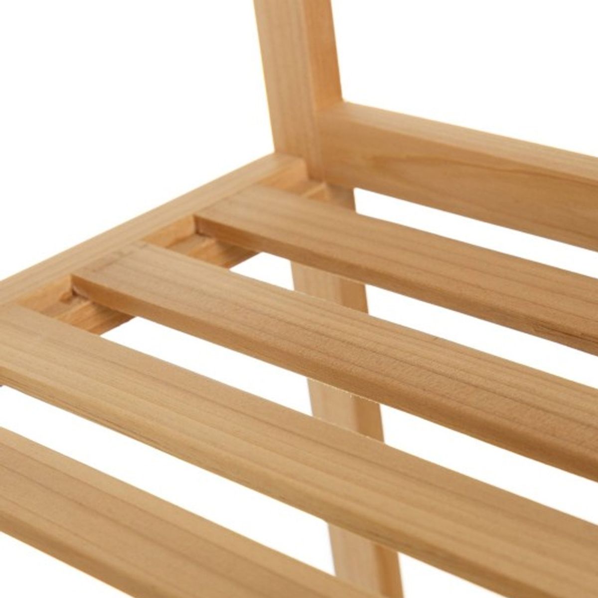 NEWTREE - Mueble Estante Organizador Repisa de Bambú 3 Pisos 36x33x80cm