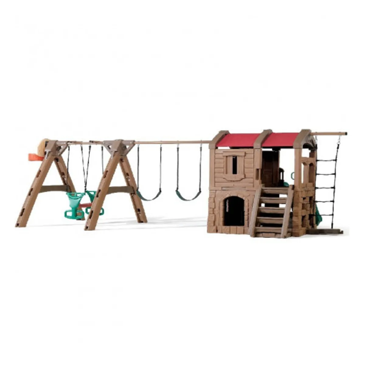 STEP 2 - Columpio y Casa de Juego Infantil Adventure Lodge 2 Step2