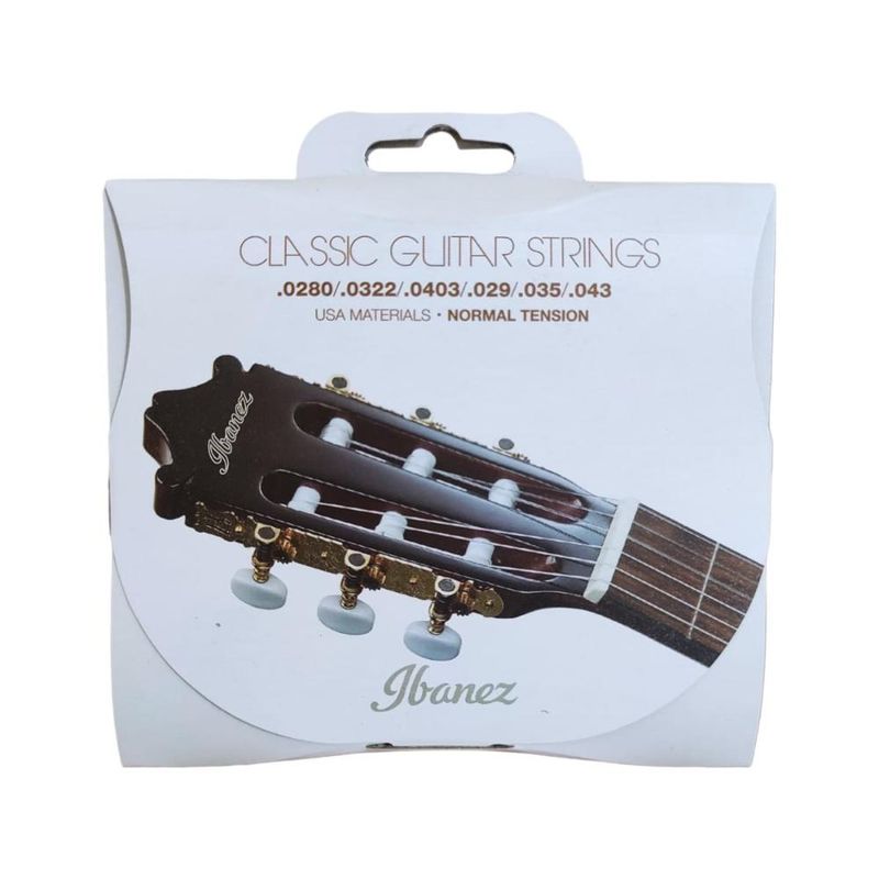 IBANEZ - Cuerdas Guitarra Clasica Ibanez ICLS6NT - Blanco