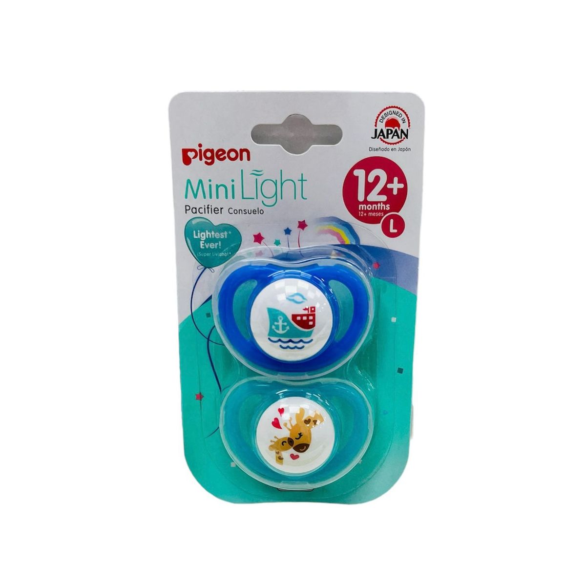 PIGEON - Chupete de entretención 12m x2 Pigeon niño