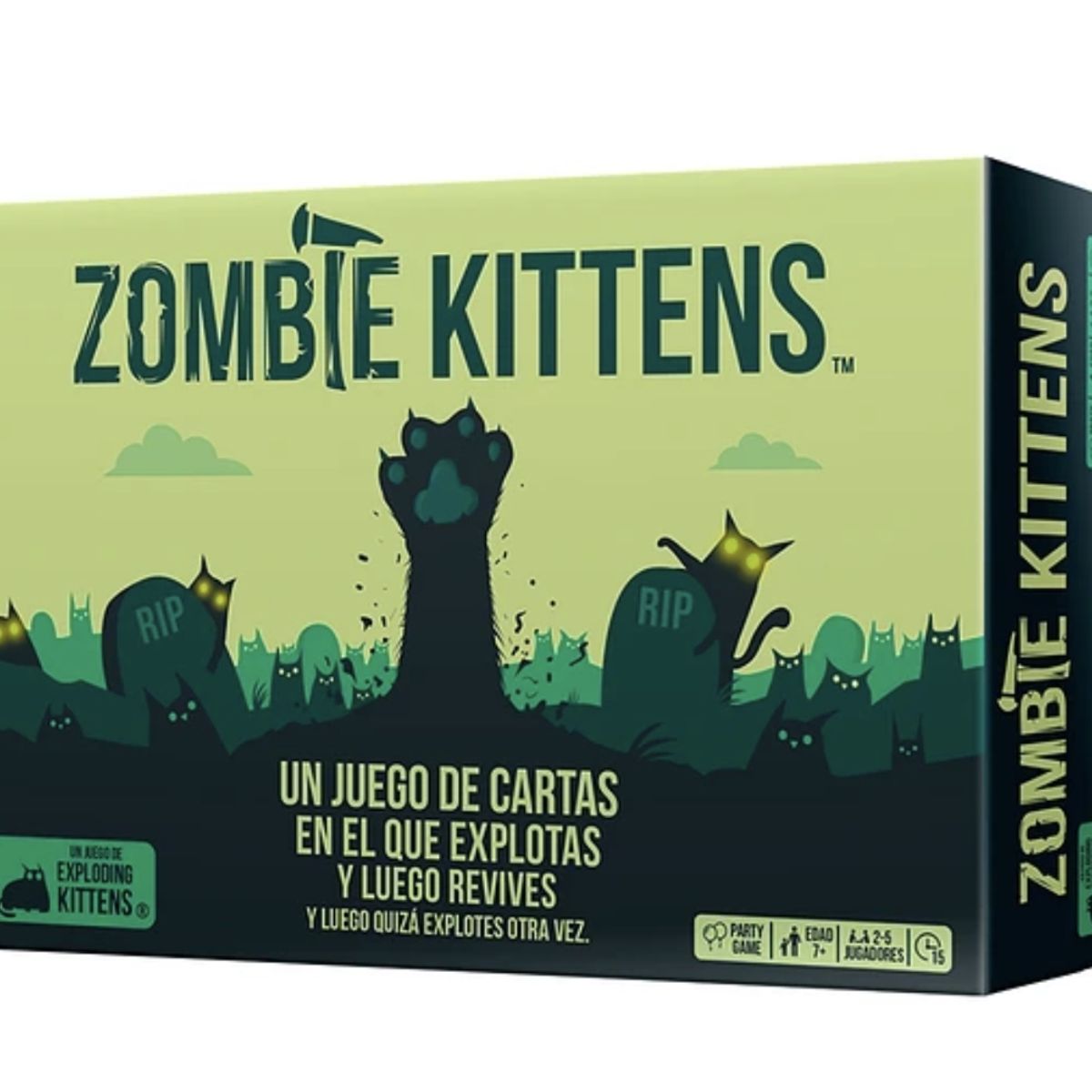 DEVIR - Zombie Kittens - Juego De Mesa - Español