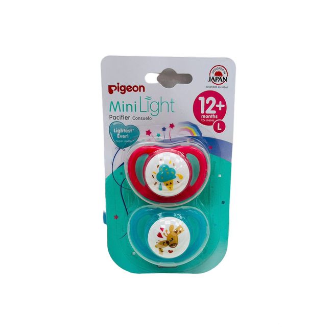 PIGEON - Chupete de entretención 12m x2 Pigeon niña