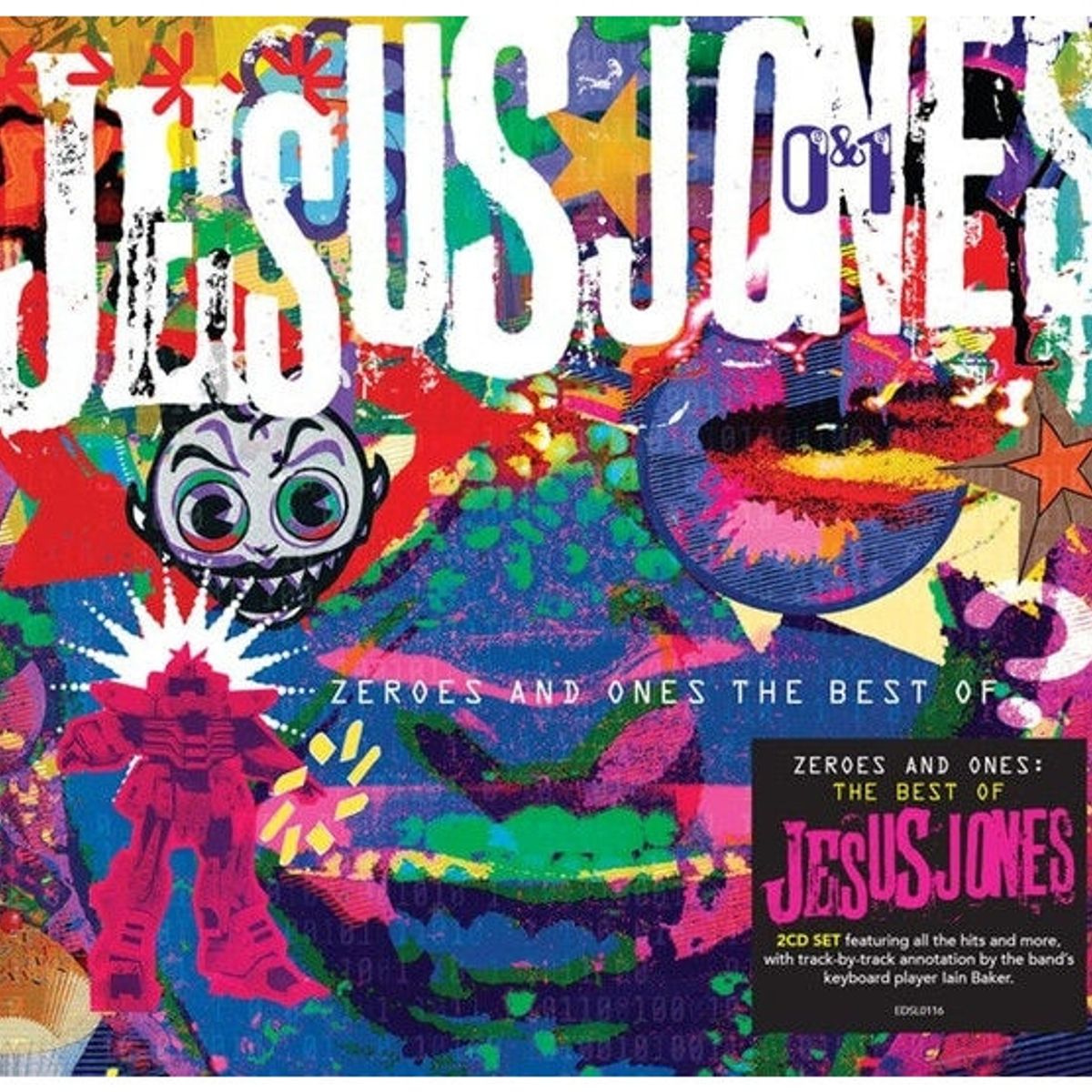 HITWAY MUSIC - JESUS JONES - ZEROES  ONES BEST OF 2CD - CD