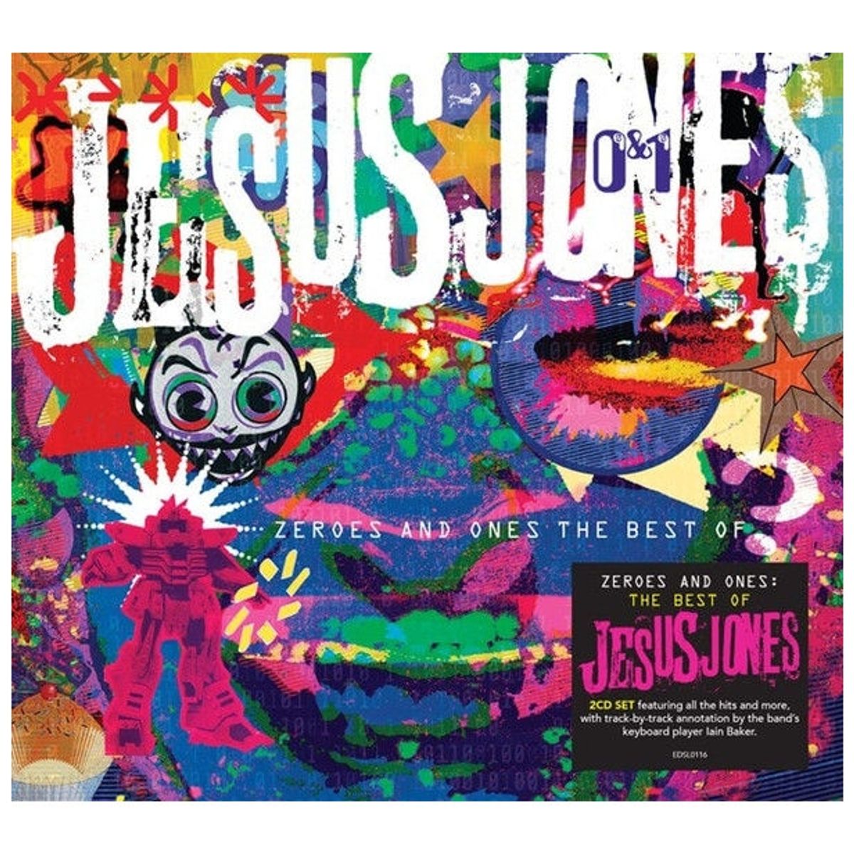 HITWAY MUSIC - JESUS JONES - ZEROES  ONES BEST OF 2CD - CD