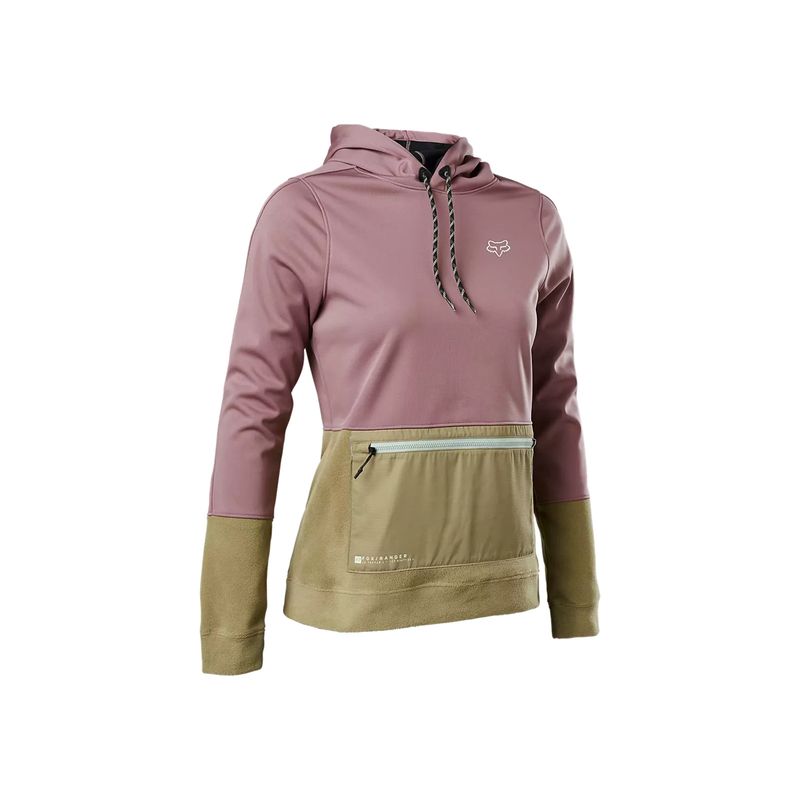 FOX - Poleron Bicicleta Mujer Ranger Windbloc® Morado/Beige Fox FOX