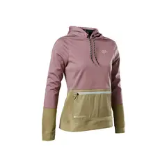 FOX - Poleron Bicicleta Mujer Ranger Windbloc® Morado/Beige