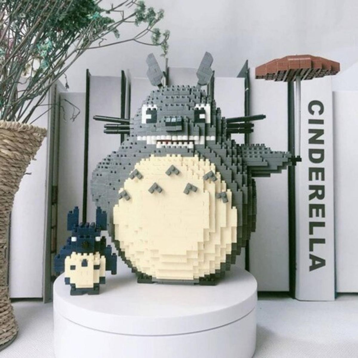 GENERICO - ARMABLE 3D MICRO BLOCKS TOTORO GRANDE 24CM