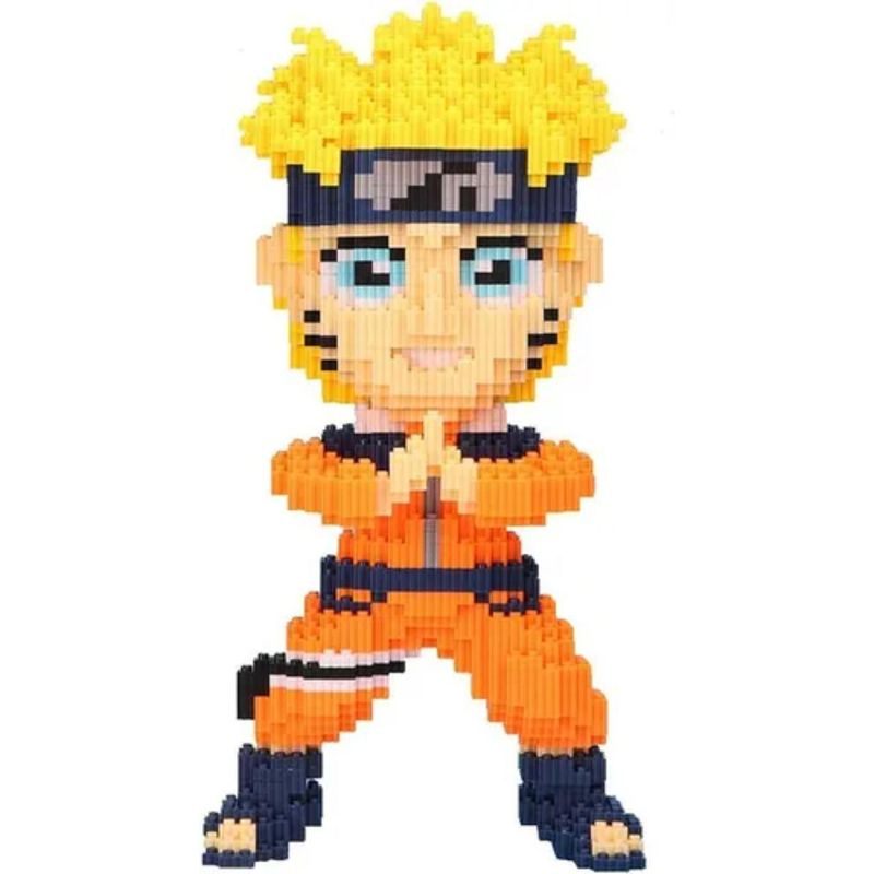 GENERICO - ARMABLE 3D MICRO BLOCKS ANIME GRANDE 31CM