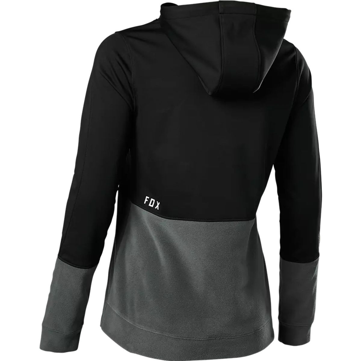 FOX - Poleron Bicicleta Mujer Ranger Windbloc® Negro/Gris Fox FOX