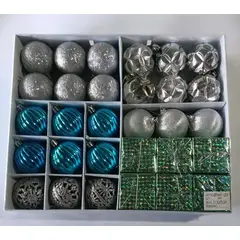 OEM - 30 BAMBALINAS DECORATIVAS ADORNOS DE NAVIDAD